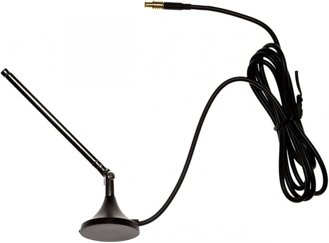 NESDR Nano 2 Plus - Tiny Black RTL-SDR USB Set (RTL2832U &amp R820T2) with Ultra-Low Phase Noise 0.5PPM TCXO MCX Antenna
