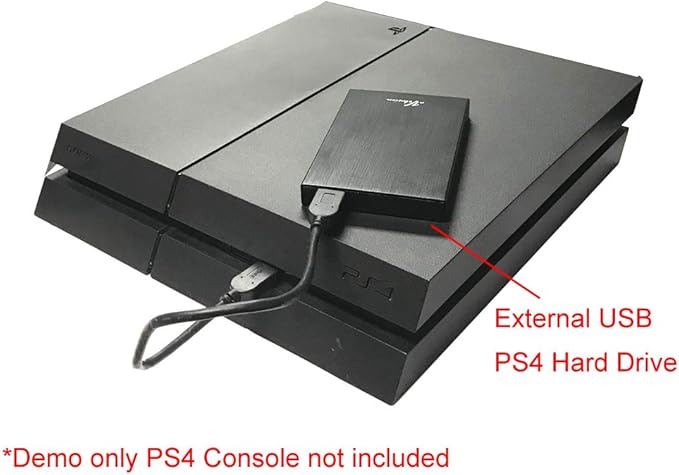Avolusion HD250U3 320GB USB 3.0 External Gaming Hard Drive (for PS4 Pre-formatted) - 2 Year Warranty