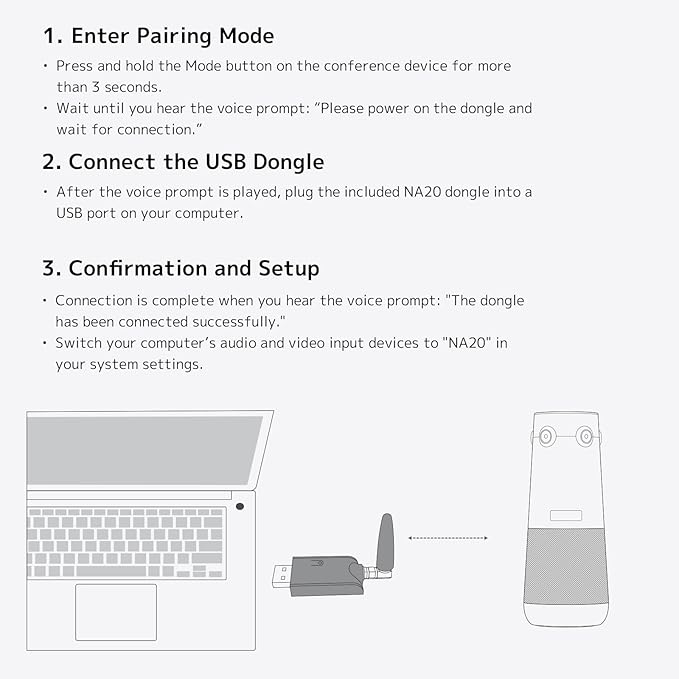 NEARITY NA20 WiFi Adapter for 360 Alien 2.4G Transceiver Plug and Play for PC Desktop/Laptop/Smartboard