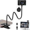 Webcam for PC 1080P Streaming Camera Web Camera for Desktop Computer/Laptop Webcam with Microphone Plug and Play USB Web cam with Bracket Manual Focus for Live Streaming Video Calls Meetings
