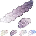 Gel Keyboard Wrist Rest Cloud Set Clear Ergonomic Wrist Support and Arm Support Keyboard Rest for Typing Pain Relief with Non-Slip Soft Washable Wrist Rest(Purple Grey)