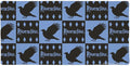 Harry Potter Ravenclaw Pattern Large Gaming Mouse Pad Desk Mat with Stitched Edges Non-Slip Base for Gamer Home and Office 31.5 x 15.7