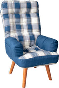 YYDS Chair Comfortable Gaming Chair High-Back Executive Ergonomic Swivel Chair for Home and Office Computer Chair Esports Chair Ergonomically (Color : Blue Plaid)