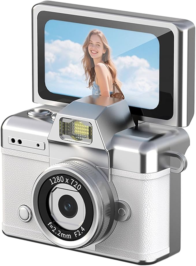 Lightweight Keychain Camera 25g Compact Size 1080P Video 32GB Storage Portable for Travel Parties Accessory Lightweight