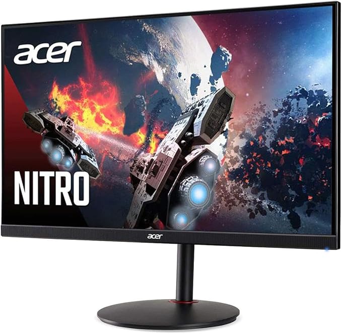 acer Nitro XV272U Vbmiiprx 27 Zero-Frame WQHD 2560 x 1440 Gaming Monitor | AMD FreeSync Premium Agile-Splendor IPS Overclock to 170Hz Up 0.5ms 95% DCI-P3 1 Display Port &amp 2 HDMI 2.0