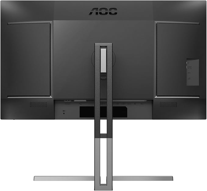 AOC U27U3CV - 27 inch UHD Nano IPS Monitor Height Adjustable Speakers HDR400 (3840x2160 60 Hz 4K 2X HDMI DisplayPort USB-C (96W PD) USB Hub) Black