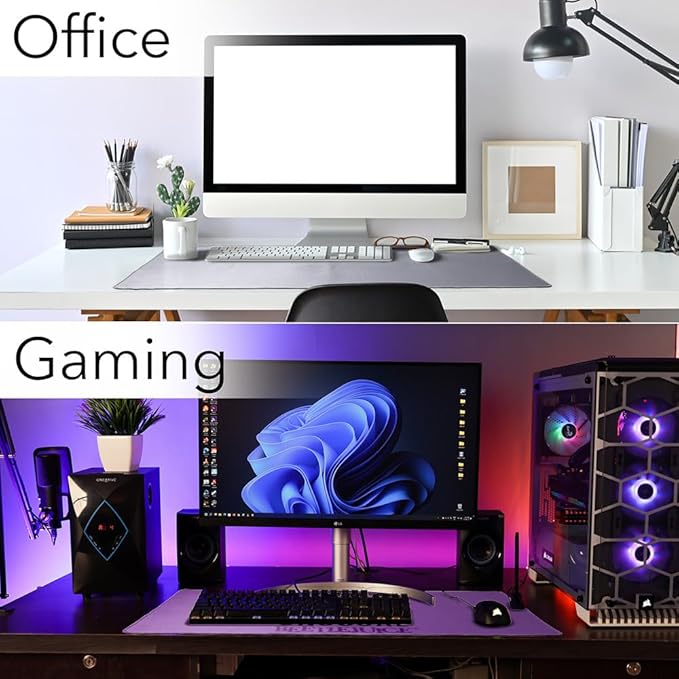 Beetlejuice Strange and Unusual Large Gaming Mouse Pad Desk Mat with Stitched Edges Non-Slip Base for Gamer Home and Office 31.5 x 15.7