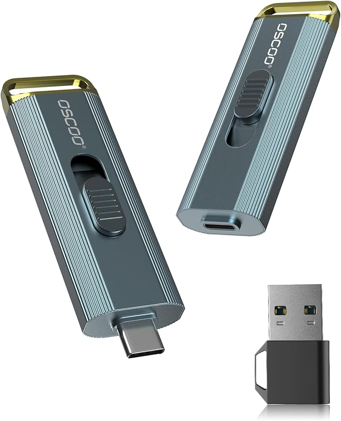 2TB Portable SSD Up to 2100MB/s Supports Apple 4K 60fps ProRes External Hard Drive USB 3.2 with USB-C &amp A for iPhone 15/16/17 Android Mac &amp PC Ideal for Photographers &amp Content Creat