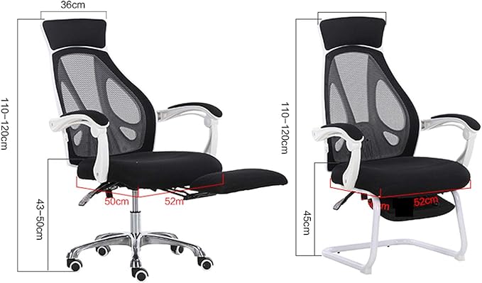 Mlaea Comfortable Easy to Clean Gaming Chair Living Room Chair with Rolling Wheels Swivel Chair for Clothing Store Cafe Apartment(Color:#1)