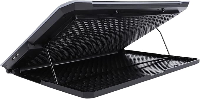 RGB Gaming Laptop Cooling Pad Laptop Cooler Stand with 10 Fans 5 Speeds RGB Light 10 Modes for 12 to 19 Inch Laptops Tablets (13 Fans)