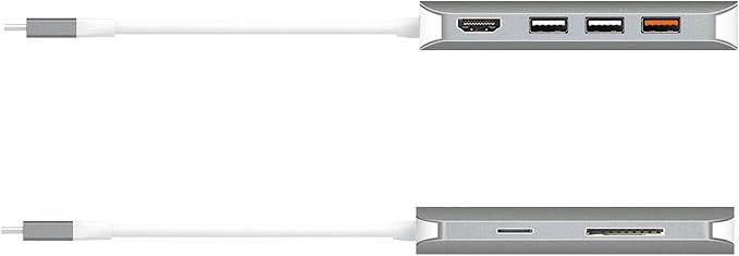 j5create USB C Hub Adapter Multi-Monitor 10-in-1 Port Docking Station 4K HDMI VGA Ethernet USB 3.0 MicroSD SD USB-C 3.1 + Power Delivery | for PC Laptop Tablet Display Connection