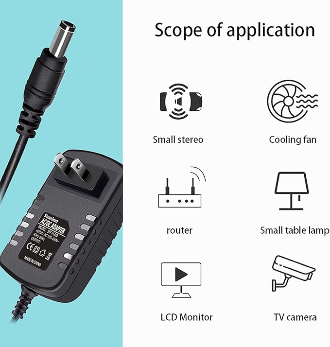 AC Adapter Compatible with LumiSource BoomChair B42 Multimedia Video Game Gaming Chair Power