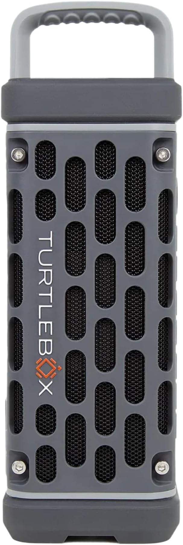 Turtlebox Ranger: Loud! Outdoor Portable Bluetooth 5.4 Speaker | Rugged Waterproof Ultra-Portable | Plays to 105 db Deep Bass Shockproof Unlimited Pairing for Full Stereo Experience Gray