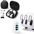 SARLAR Camera Lens Protector and Hard Carrying Case Compatible with Meta Quest 3