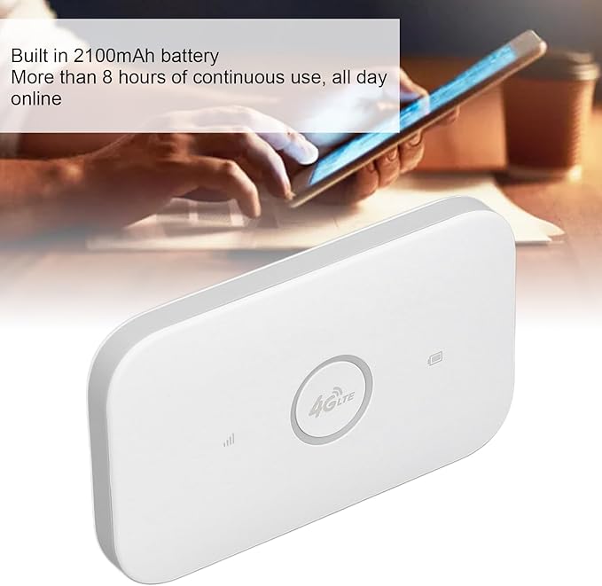 4G LTE Mobile Wi Fi Portable Router Mini Travel Endless Pocket VPN with Sim Card Slot Support B1 B3 B5 B7 B8 B40 for Unlocked Devices 300Mbps Download Speed Connect up to 10