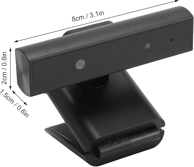Jectse Recognition Webcam 2MP 1080P Computer Camera with Noise Canceling Microphone USB C Web Cam for Video Conferencing Live Streaming