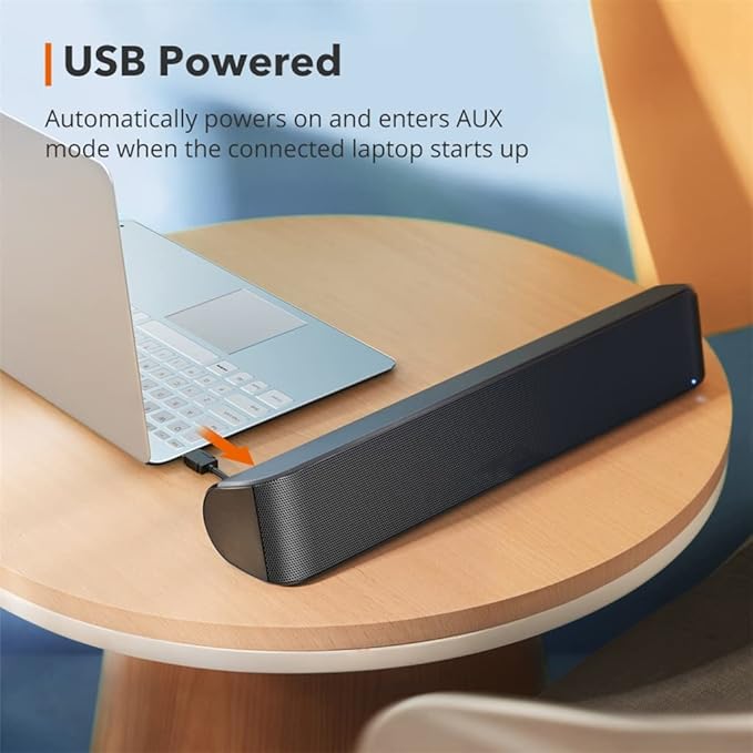 Soundbar 3D Surround 5.0 Wired PC Computer Speaker High Sound Quality Stereo Subwoofer Bar Box