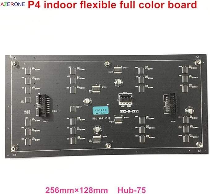 Led Matrix 64x32 Pixel 4MM Led Panels Digital Module Indoor Flexible for Special Shapes Display Screen RGB led Board Hub-75 2121SMD (P4-256x128mm RGB-Full Color)