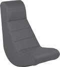 FDP Horizontal Floor Rocker Lightweight Video Rocker for Kids and Teens Ergonomic Chair for Reading Gaming Watching TV - Dark Gray 10489-DG