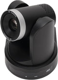 PTZ Conference Camera 12X Optical Zoom 4K HD Video Conference Room Camera System with AI Auto Tracking 255 Presets for Church Video Broadcast (US Plug)