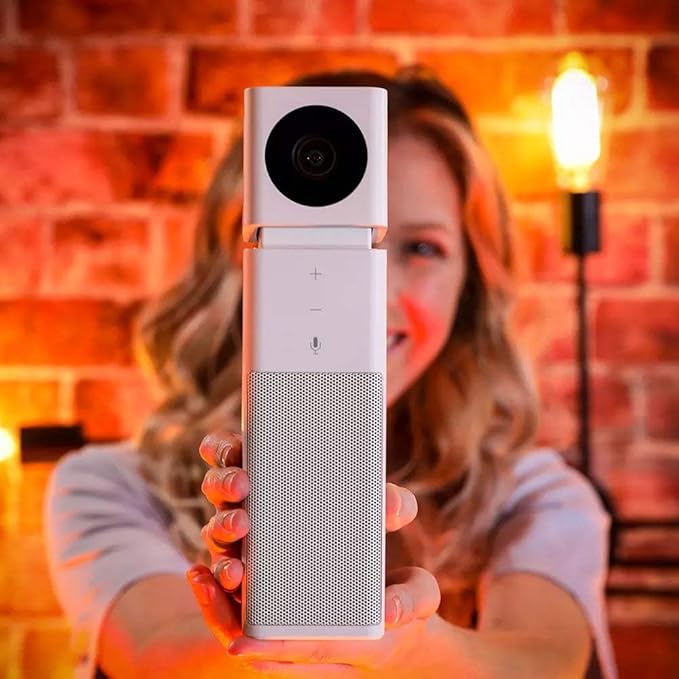 HuddleCamHD GO Camera Built-in Microphone and Speaker Combo - 1080P Conference Room Camera USB 2.0