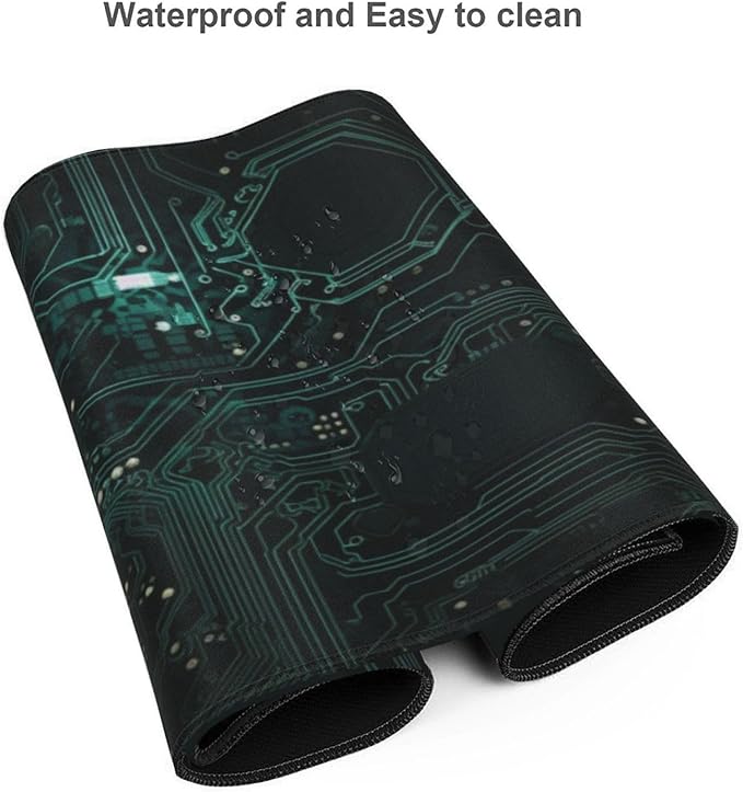 AQQA 3XL Huge Mouse Pads Oversized (48x24) - Extra Large Gaming XXXXL Mouse Pad for Full Desk - Mousepad with Stitched Edges Non-Slip Rubber BaseDesk Mat for LaptopComputer &amp PC Animated Styl