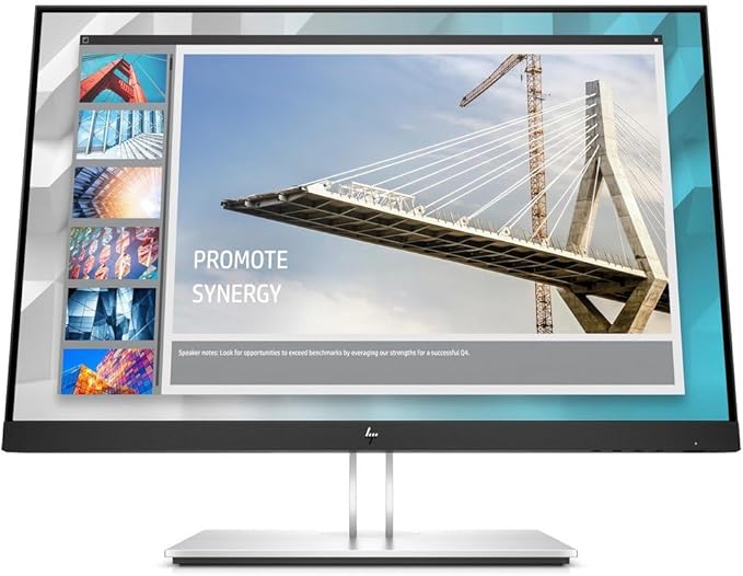 HP E24i G4 24inch IPS WUXGA E-Series E24i G4 61 cm W125917111 (E-Series E24i G4 61 cm (24) 1920 x 1200 Pixels WUXGA 5 ms Black Silver)