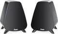 Powered Bookshelf SpeakerActive Bluetooth 5.3 – 80W RMS 2-Way Stereo / 3″ Aluminum Long-Stroke Woofer &amp 20 mm Silk Dome Tweeter RCA + Optical Inputs Sub-Out &amp Remote Wooden（AS-31Matte Black