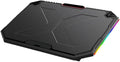 Laptop Stand Cooler 2X USB Fan PC Holder Heat Dissipation Bracket Quiet LED Lights PC Cooler for Pad Notebook Computer Cooling Bracket