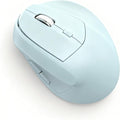 Ergonomic Vertical Mouse Wireless Rechargeable Ergo Mouse for Carpal Tunnel Relief 3200DPI Adjustable 6 Buttons for PC/Laptop/Mac/Windows (Aqua Green)