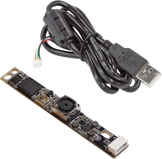 Arducam IMX219 8MP Autofocus USB Camera Module 3280(H)×2464(V)@30fps with Single Microphone for Linux Windows and Mac OS