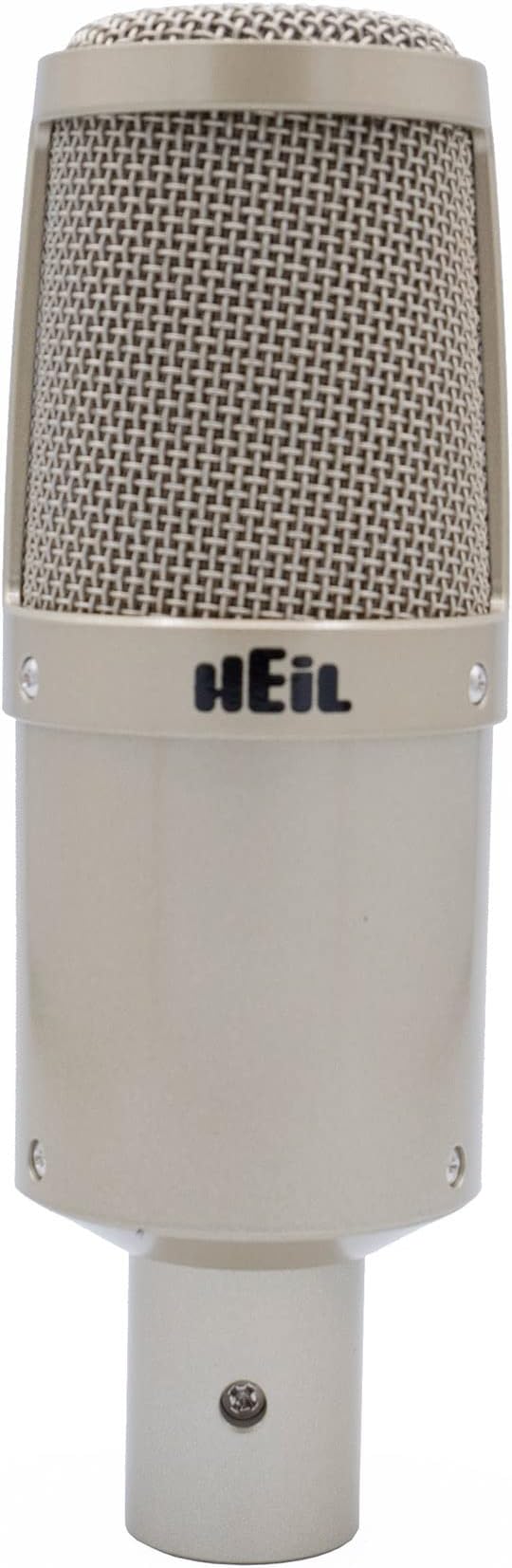 Heil PR 30 Dynamic XLR-Microphone for Video Podcast Live Sound Instrumentals Recording and Broadcast Wide Frequency Response Smooth Sound Superior Rear Noise Rejection - Champagne