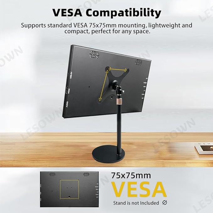 HDMI Monitor 10 inch IPS Small 1024x600 Portable Display Portatil 10.1 inch LCD Display Metal Shell Mini Screen for PC Laptop Raspberry Pi 4 3