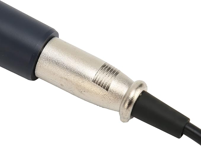 Wired Handheld Microphone Dynamic 635mm. Plug Karaoke Mic Noise Reduction Metal Mic with Cardioid Pickup Wired Microphone for Speaker Amplifier Home KTV Stage