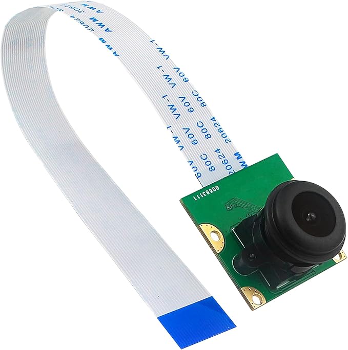 Cameras ModuleHighly Definition 8MP Camera Module 77/130/200 Degree Camera Module for RPi 5 Webcam IMX219 with Ribbon Cable Webcam（B#2