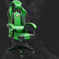 Adjustable Gaming Chair with Footrest Home Computer Chair Lift Armrest Swivel Chair Ergonomic Armchair Office Chair Comfortable Sedentary 165° Large Angle Reclining Lunch Break Lounge Chair