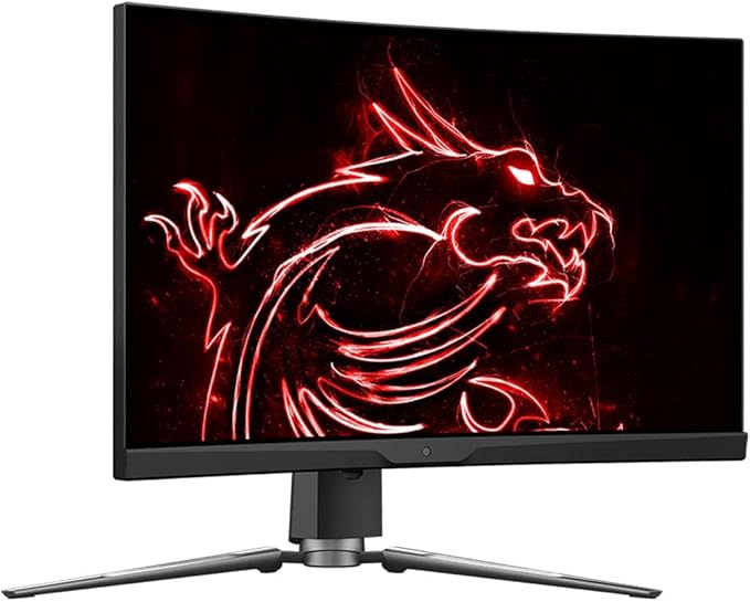 MSI MPG ARTYMIS 273CQR 27 Gaming Monitor 2560 x 1440 (QHD) VA 165Hz FreeSync Premium HDR 400 HDMI Displayport USB C Tilt Swivel Height Adjustable