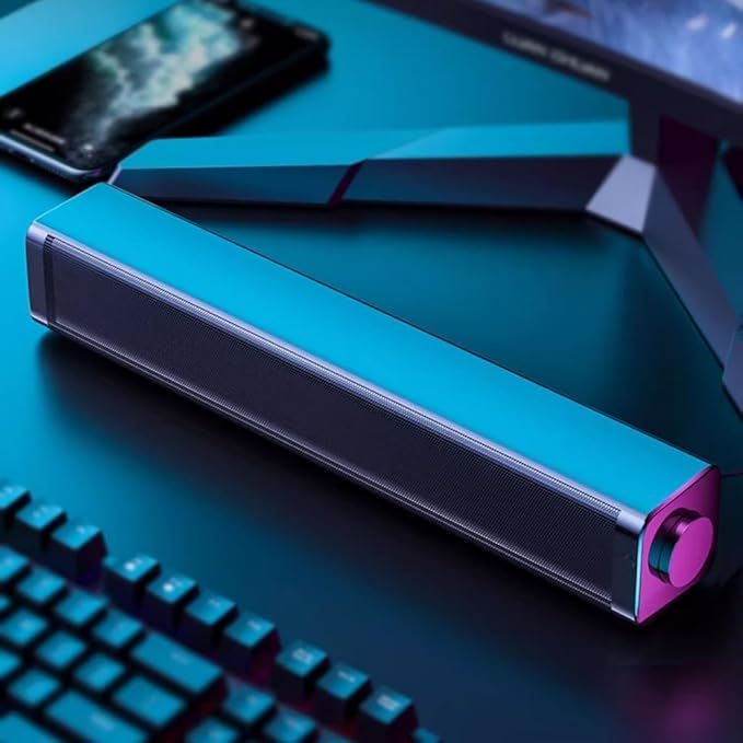 Computer Desktop Audio Home Laptop Subwoofer Long Small Speaker high Volume