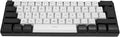 ZJchao Gaming Keyboard Mini RGB Keyboard LED Backlight 61 Keys Mechanical Feeling Wired Gaming Keyboard Keyboard Mechanical Keyboard with Type C Interface for Office Business (White)