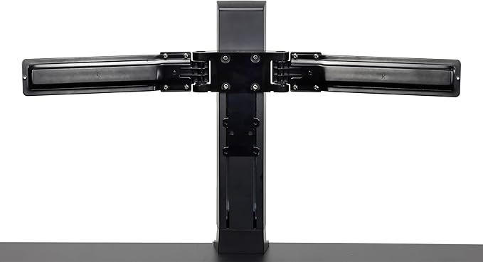 Ergotron – Dual Monitor Double Hinged Bow – Add-on for WorkFit Monitor Kits