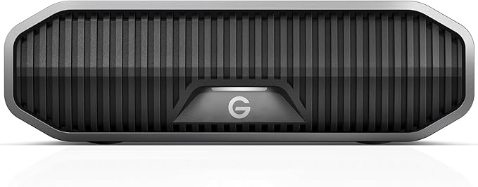SanDisk Professional G-Drive 6TB Enterprise Class Desktop External Hard Drive HDD up to 250 MB/s USB-C (5Gbps) USB-C (USB 3.2 Gen 2) 7200 RPM Ultrastar Fast Backup Premium Industrial Enclosure