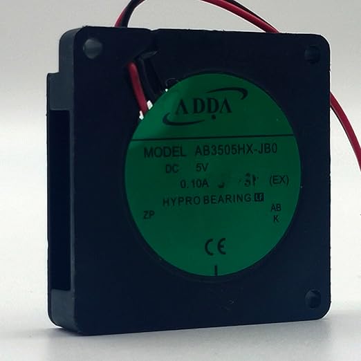 AB3505HX-JB0 5V 0.10A 3.5CM Small Turbine Side Blow Cooling Fan for Laptops and Electronics
