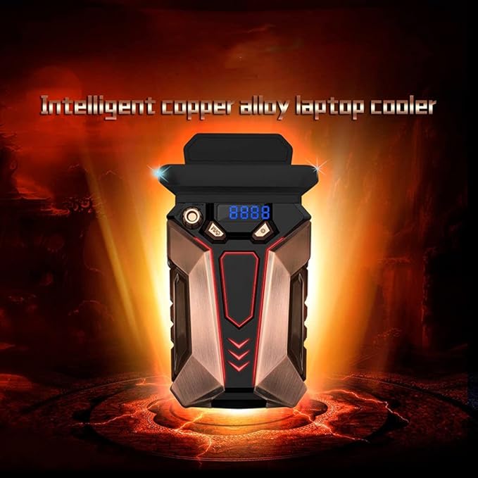 Portable Laptop CoolerStrong Faster Cooling and Powered Support Various Size 14inch to 17inch Notebook
