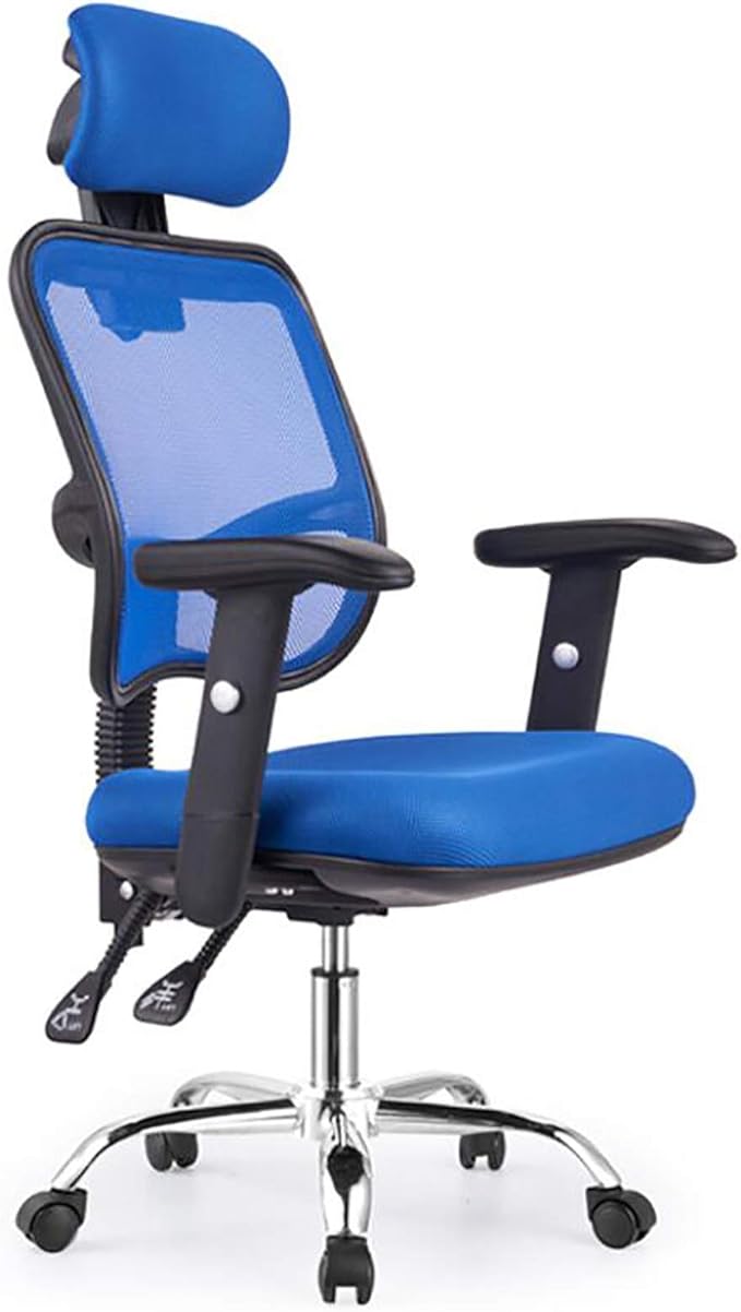 Office Chair Gaming Chair Computer Chair Breathable Mesh Recliner Chair Gaming Chair for Men AdultsHigh Back Computer Chair Executive Swivel Chair Height Adjustable Desk Chair with Lumbar S