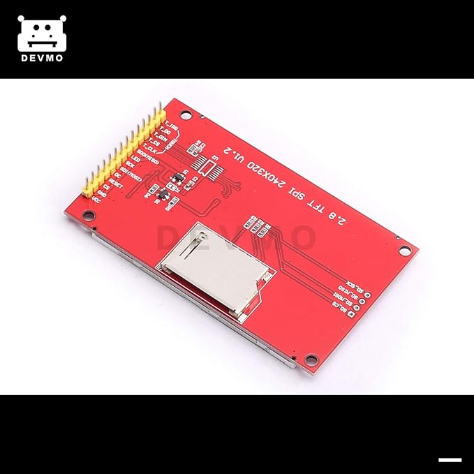 DEVMO ILI9341 2.8 SPI TFT LCD Display Touch Panel 240X320 with PCB 5V/3.3V STM32 Without Touch