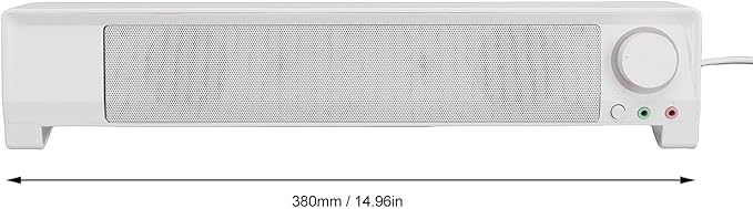 SUNGOOYUE Computer Speaker with Ambient Lighting 3D Stereo Sound and Bass USB Powered PC Speaker for Desktop Computer Laptop Home Office