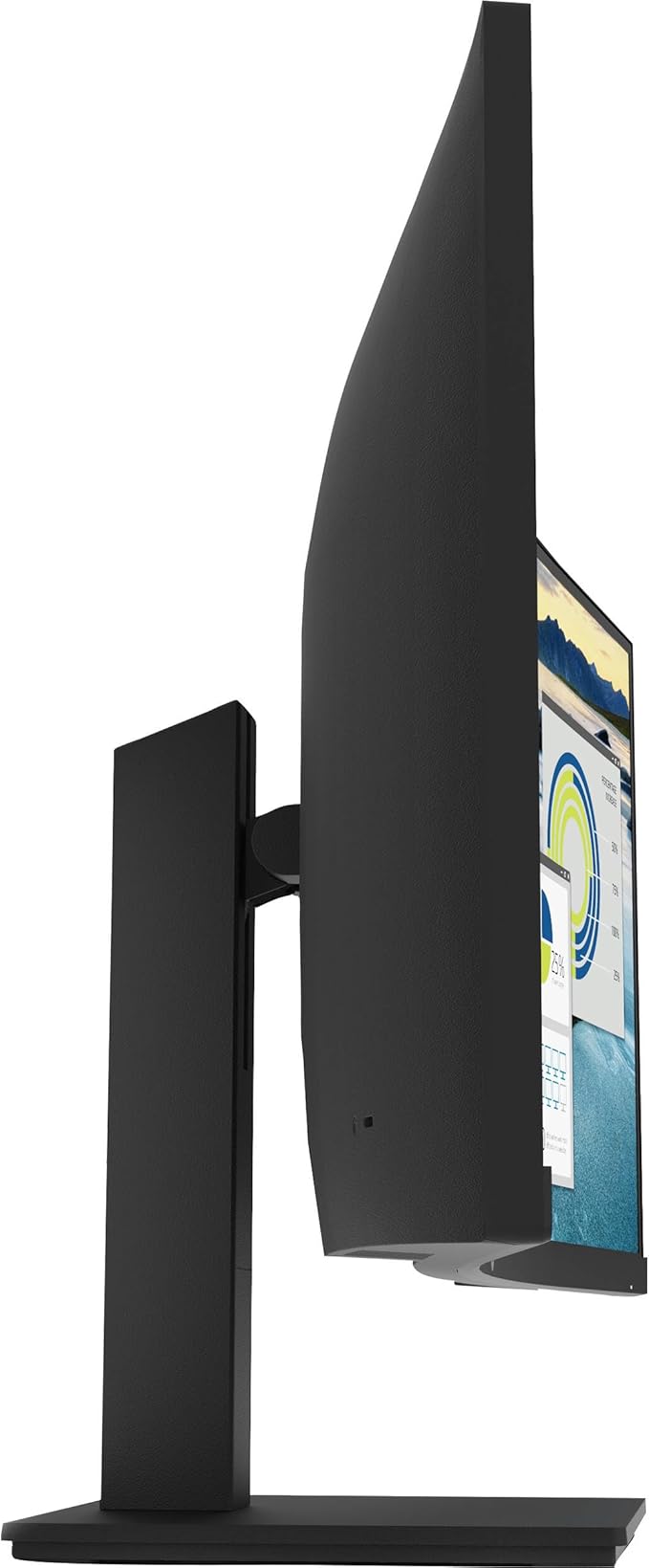 HP P34hc g4 34 WQHD Curved Monitor with 5ms Response Time Anti-Glare Flicker Free 250 nits Brightness VESA Mount (100mm) Displayport HDMI &amp Dockztorm USB Port Expander Black Color