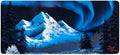 Bob Ross Desk Mat for Desktop Large Ergonomic Mouse Pad Gaming Non-Slip Deskmat for Computer Wireless Mouse Keyboard（Northern Lights - S08 E13）