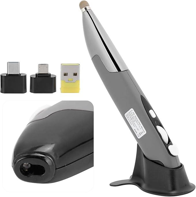 Pocket Pen Mouse Optical Pen Mouse PR06 3speed Adjustment for Laptop Computer Accessories