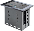 StarTech.com Conference Room Docking Station - Universal Laptop Dock - 4K HDMI 60W Power Delivery USB Hub GbE Audio - in-Table Connectivity Box for Huddle/Boardroom Collaboration Space TAA